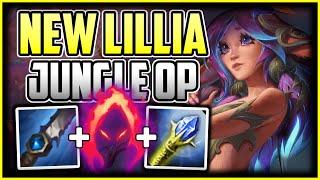 HOW TO PLAY LILLIA JUNGLE + OP BUILD/RUNES - Lillia Commentary Guide - League of Legends