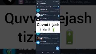 QUVVAT TEJASH TIZIMI  #telegram #telegramsirlari