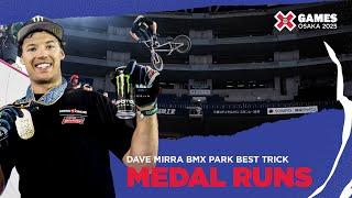 Dave Mirra BMX Park Best Trick: Top 3 Runs | X Games Osaka 2025
