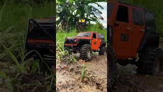 MN222 Jeep Rubicon On Mud #rccar #offroad #rubicon