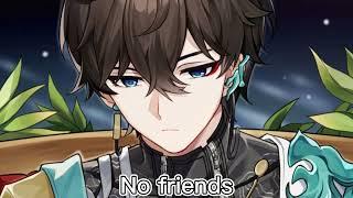 Nightcore - No Friends - Cadmium Feat. Rosendale - (Lyrics)