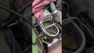 Brake master cylinder airlock #airlock #brakesystems
