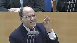 Gregor Gysi, DIE LINKE: Mit Bomben verhindert man keine humanitären Katastrophen, man verschärft sie