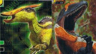 Dinosaur king Arcade Game - Battle Spectre (Eocarcharia X Saurolophus)