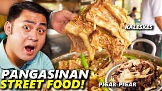 PANGASINAN Best Street Food Tour! Kalabaw Pigar Pigar and Laman Loob Kaleskes!