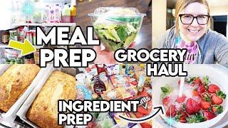  WEEKEND PREP & CALLING THE FOOD POLICE!  WALMART HAUL, MEAL PREP AND FRIDGE ORGANIZATION 