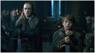 Game of Thrones S7E1 - Umber and Karstark reaffirm their loyalty to House Stark