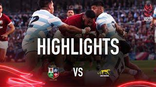 British & Irish Lions Vs. Argentina | Highlights