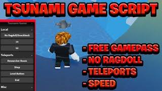 [NEW OP] Tsunami Game Script Pastebin - (ROBLOX) *No Ragdoll* [Works On Mobile & PC]