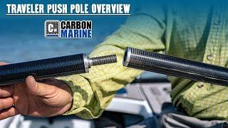 Carbon Marine Traveler Multi-Section Carbon Fiber Push Pole Overview