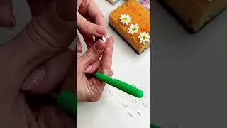 Комплект с ромашками #творчество #сделайсам #полимернаяглина #polymerclay #cernit #tutorial #diy #мк