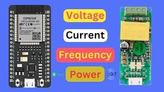 PZEM-004T Sensor With ESP32 & Blynk App | Voltage | Current | Frequency | Power