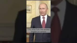 Putin Speaking English in 2013