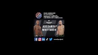 UFC Fighter Chad Anheliger Predicts UFC 271 Israel Adesanya Robert Whittaker Title Bout #shorts