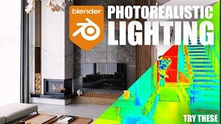 Photorealistic Lighting in Interior Design (Blender Tutorial)