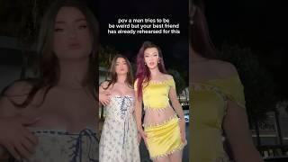 Trans BFF ️‍️ Stands Up to CREEPY MAN 