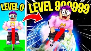 Can We Go MAX HEIGHT In ROBLOX POGO SIMULATOR!? (EXPENSIVE! *MAX LEVEL*)