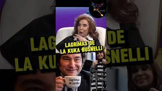 LAGRIMAS DE LA KUKA BUSNELLI #AGARRALAPALA #MILEI #CFK #KIRCHNERISMO