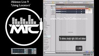 Ableton Live 9 Tutorial for Beginners: Arrangement & Locators - With DJ Rap