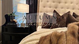 Decorate Small Bedroom with me Brown Black Home Decor