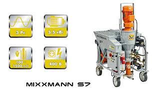 Plastering machine MIXXMANN S7