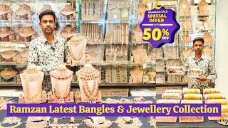 Ramzan Special Flat 50% OFF 1Gram Gold Plated Jewellery Bangles With Warranty Online Avl