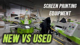 NEW vs USED Printing Equipment