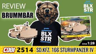 ÜBÄRragend! COBI 2514 SD.KFZ. 166 STURMPANZER IV BRUMMBÄR  1:28 ▶️ UNBOXING & REVIEW