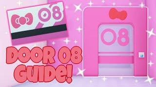 Door 08 Guide! | Roblox My Hello Kitty Cafe Y2K Fashion Raver Top Tutorial | Riivv3r