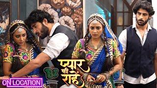 Pyaar Ki Raahein | Rudra का बढ़ता जा रहा है Priya पर गुस्सा। | On Location | Dangal Tv