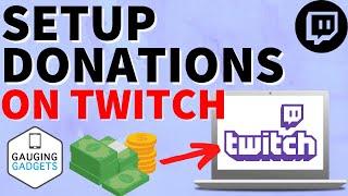 How to Setup Twitch Donations - Twitch Donation Link - 2022