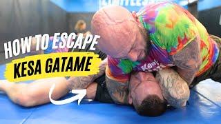 I Got SMASHED In Kesa Gatame... To Teach You How To Escape | BJJ Drilling Commentary