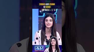 Zainab Shabbir aur Usama Khan ki Shadi| #hasnamanahai #zainabshabbir #geonews #geonews