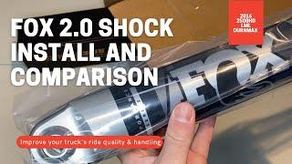 FOX 2.0 SHOCK INSTALL AND COMPARISON