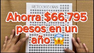 ¿CÓMO FUNCIONA EL RETO DE AHORRO DE LOS 365 DÍAS? / LLENADO DE SOBRES CON DINERO EXTRA