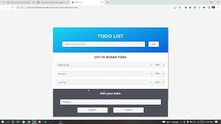 TODO List (CRUD) In JavaScript With Source Code | Source Code & Projects