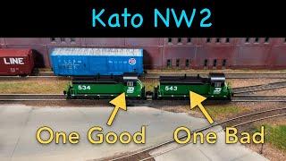 Kato N Scale NW2 Surprise