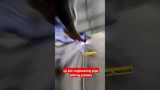 Pipe joining process From bottom to top #tigwelding #wellder #welding #otomotif