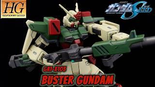 HG Buster Gundam Review | Mobile Suit Gundam SEED