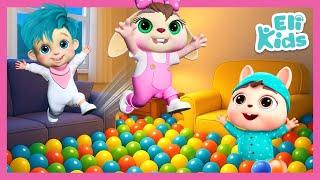 Ball Pit House | The Floor Is Ball Pit | Eli Kids Songs & Nursery Rhymes