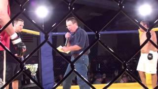 Michael Burshia-Montana vs. Stanford Melbourne-Canada - Xtreme Beat Down Cage Fights 2010
