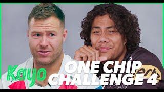 Footy players try the hottest chip in the world Part 2 | One Chip Challenge | NRL | Kayo Sports