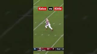 Travis Kelce vs George Kittle