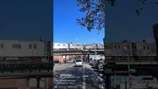 Teens In Bronx NYC Subway Surfing #subwaysurfers #teen #nyc