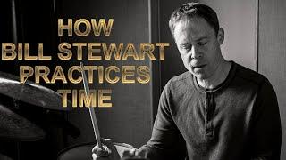 Bill Stewart on practicing with a metronome vs. playing along with records