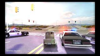 High speed chase of an 63 Fisher Truck Light vehicle in the game DrvSyn - Part 9