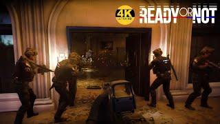 READY OR NOT SWAT QUICK REACTION FORCE RAID VS ECO TERRORIST LAW MAKER DLC HOUSE 4K UHD GAMEPLAY