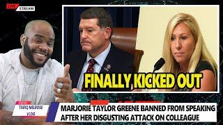 Marjorie Taylor Greene BANNED From Speaking After Her DISGUSTING Attack On Colleague