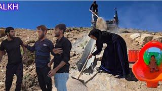 Returning Diana to Masoud and Zahra's anxious concern