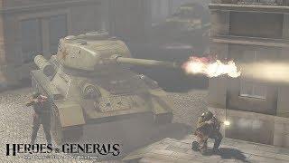 Heroes &  Generals Gameplay T34 85